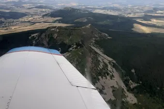 Mont Mézenc en survol