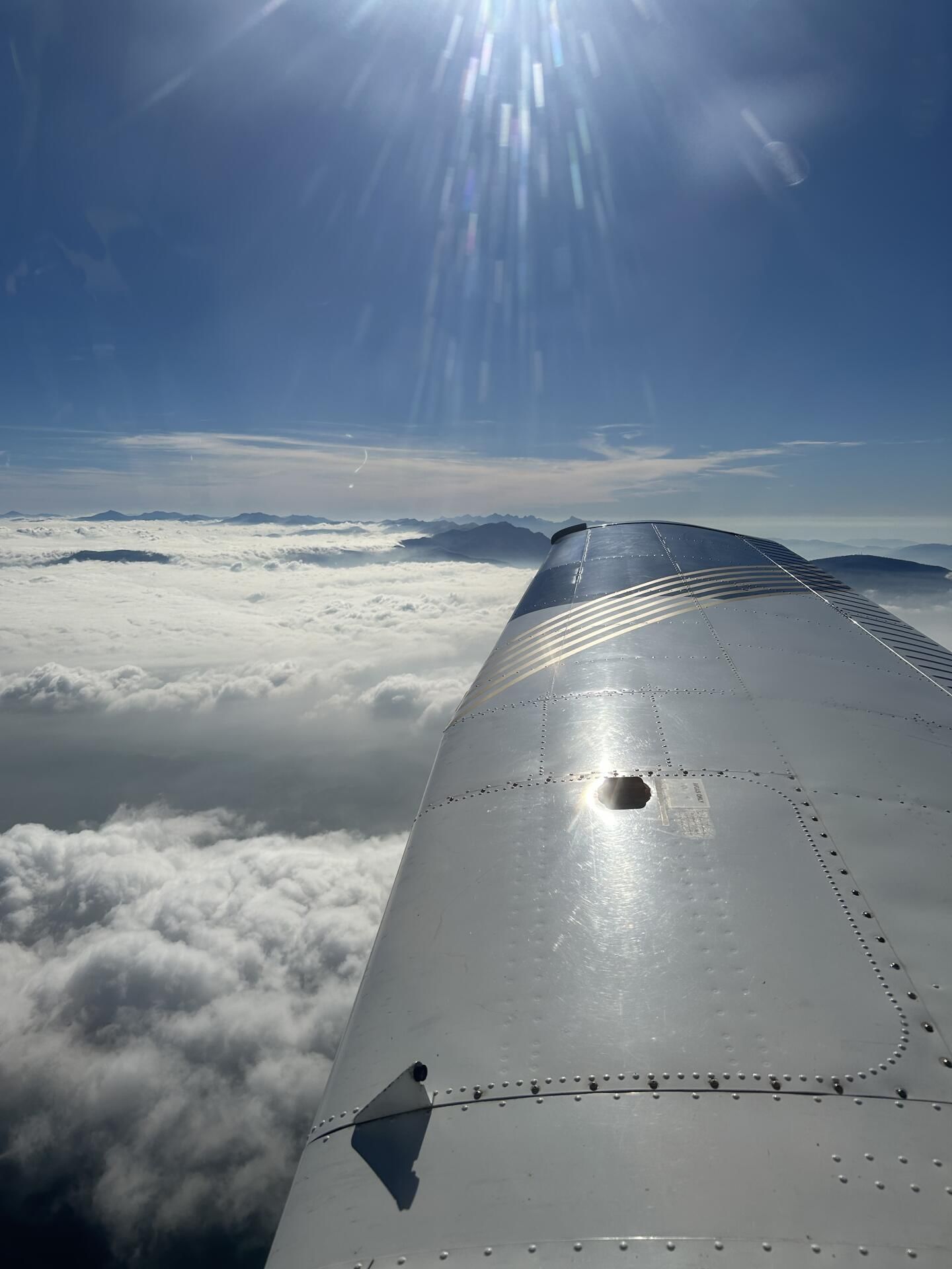 Au dessus les nuages