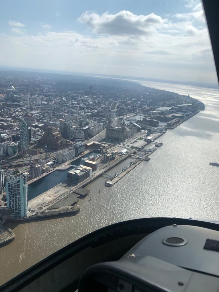 10 Minute Flight from Liverpool