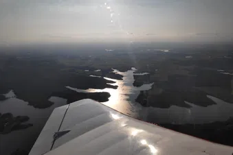 Survol pays des étangs et massif des Vosges
