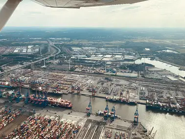 Hamburg von oben (inkl. Umland)
