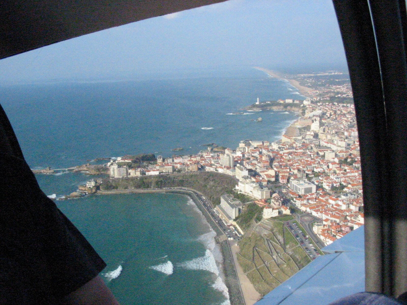 Survol de la côte Basque (2 ou 3 passagers en DR 400)