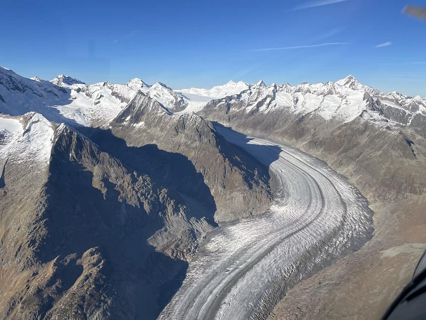 08. Berner Alpen (Eiger, Mönch, Jungfrau) und Aletsch