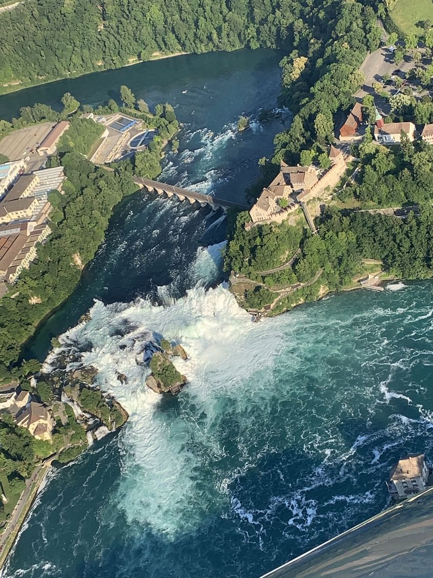 Den Rheinfall aus der Nähe erleben