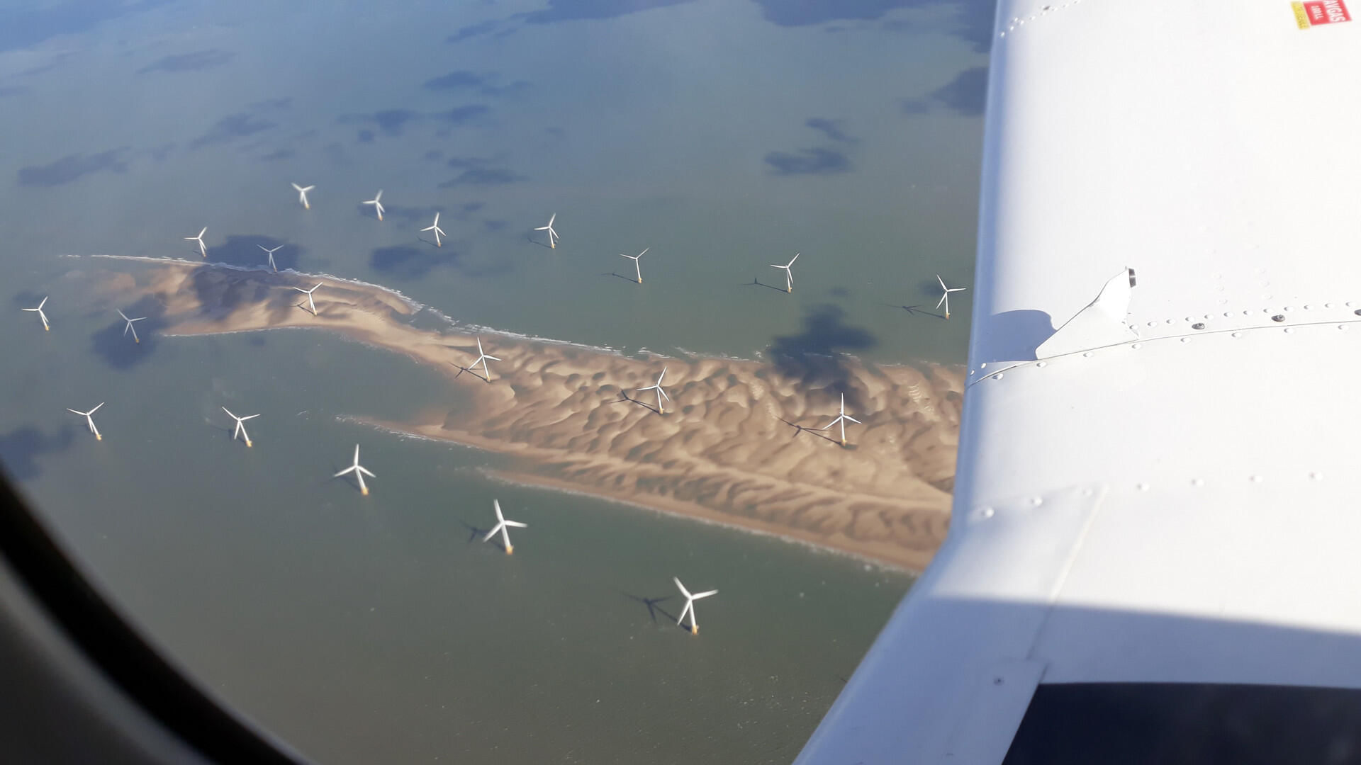 Cruising Flight Over the Coast