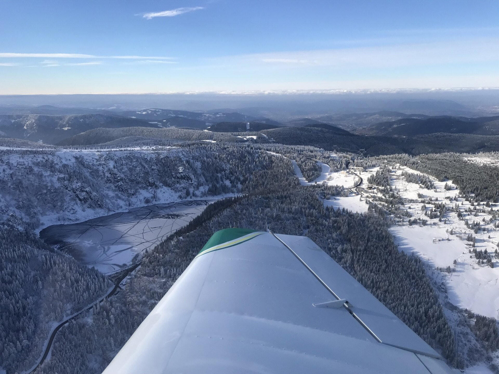[1H] En Dr400 -> Vol sur les Vosges, ses châteaux & lacs.