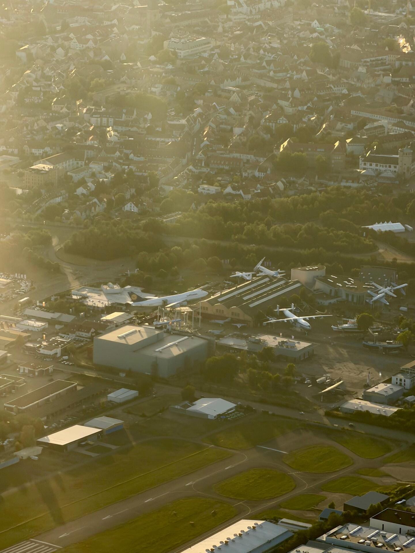 Rundflug in der Region