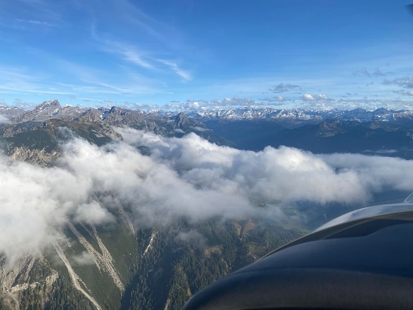 Ländle Rundflug - vom Bodensee bis zum Piz Buin