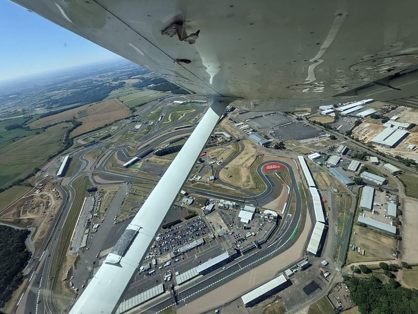 Silverstone GP from above!