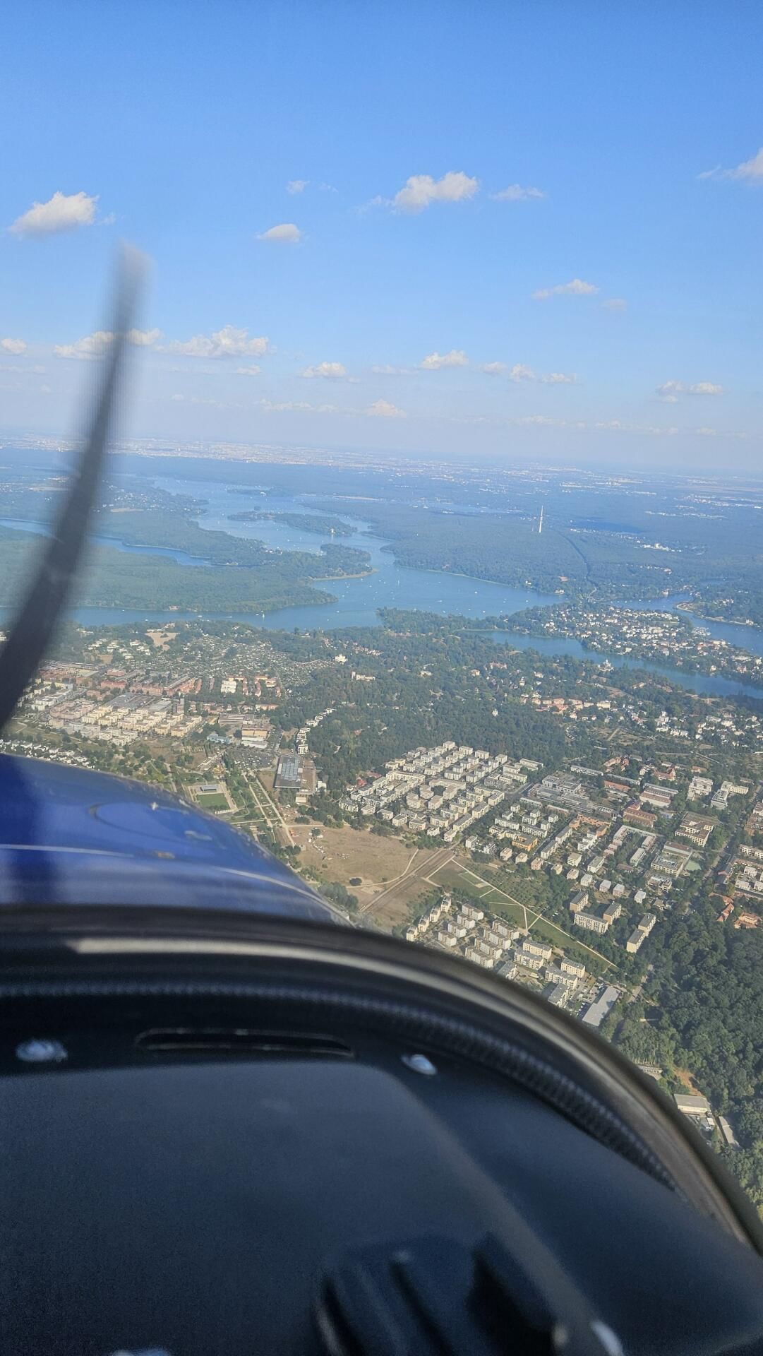 Rundflug Brandenburger Seen und Städte