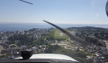 Les îles et le golfe du Morbihan vus du ciel