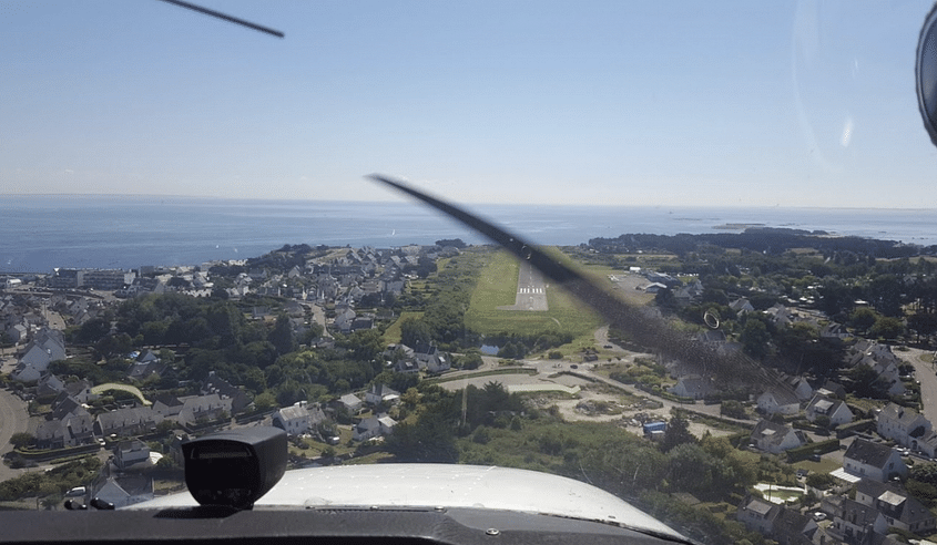 Les îles et le golfe du Morbihan vus du ciel