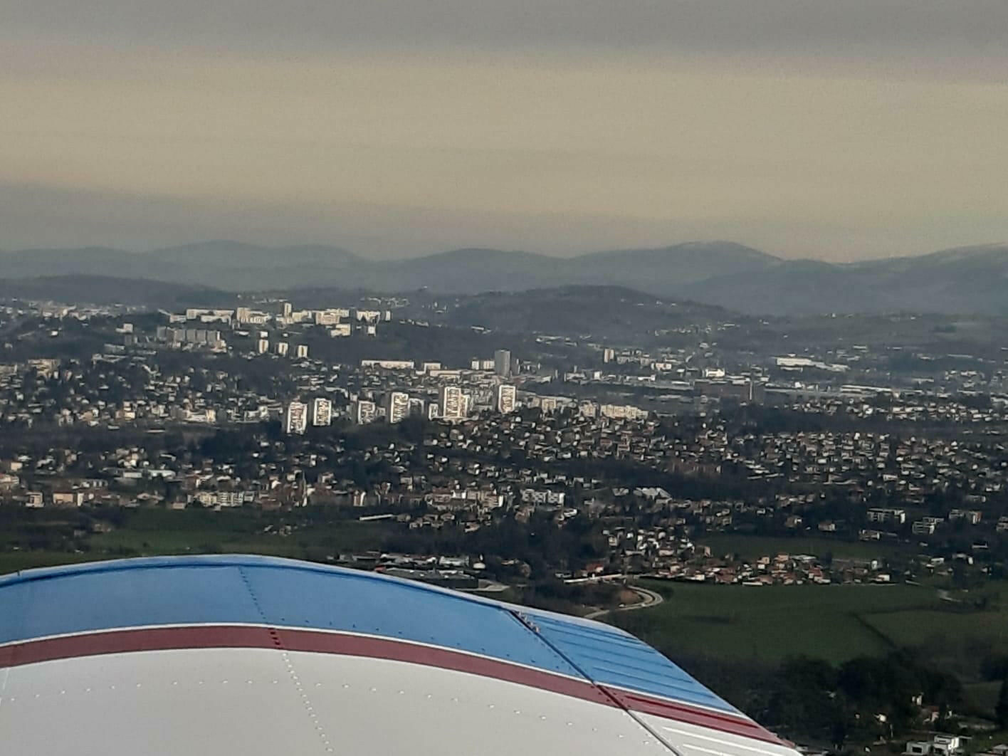 vue aerienne St Etienne