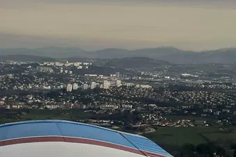 vue aerienne St Etienne