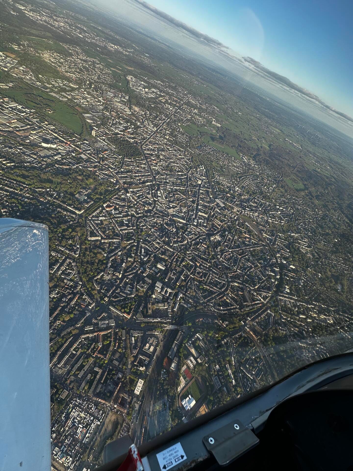 Aachen und Eifel von oben