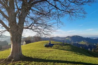 Rundflug mit oder ohne Zwischenlandung bei einem Restaurant