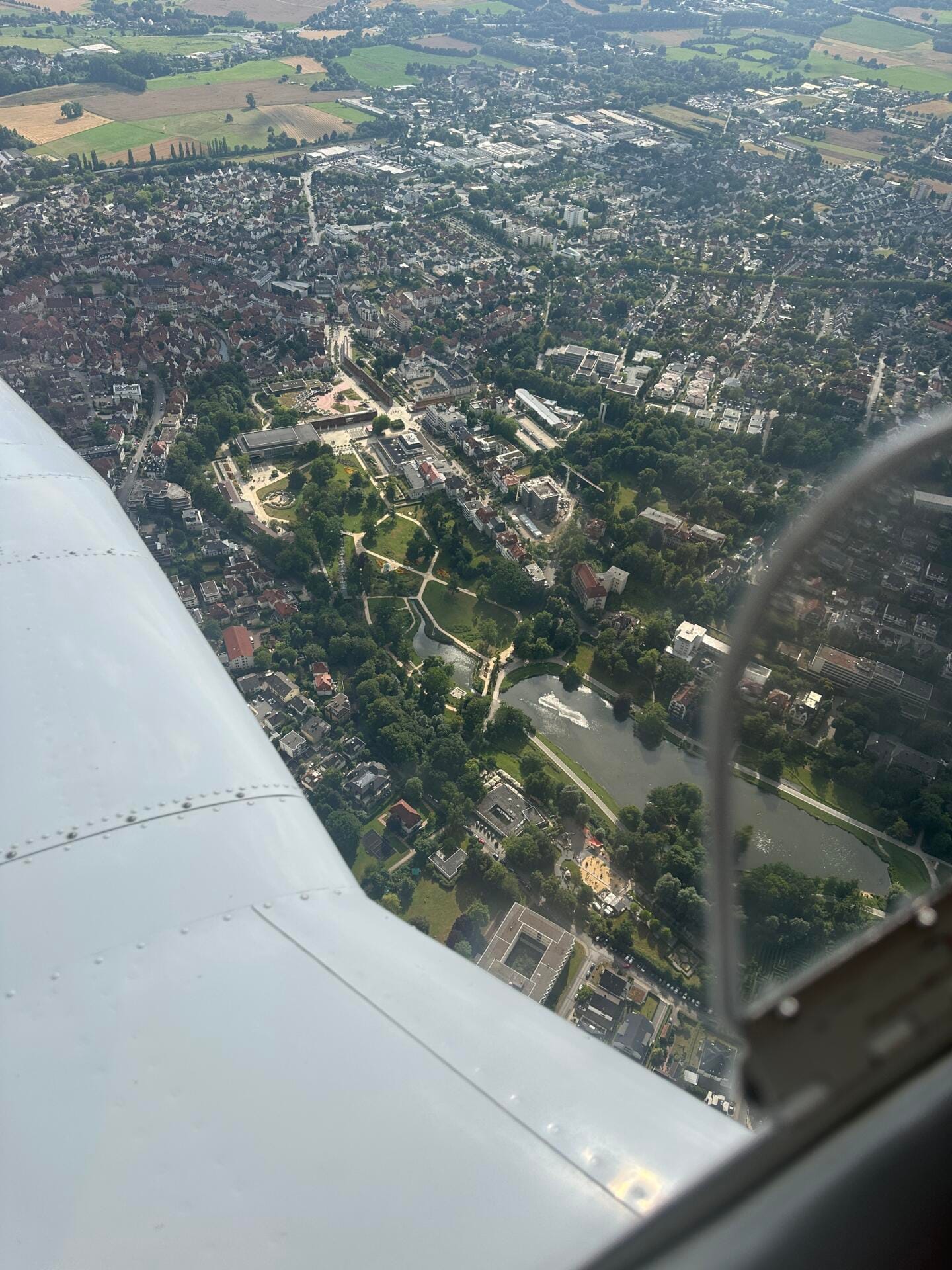 Rundflug über Lippe