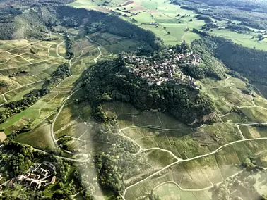 Balade aérienne : Le vignoble jurassien