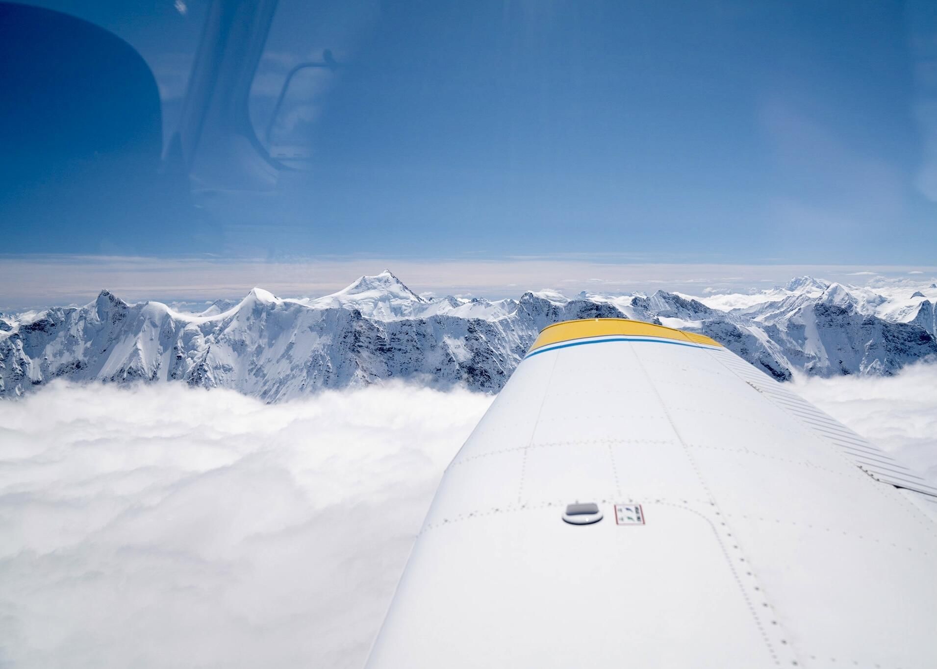 Hoch über dem Nebel