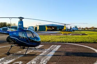 Enjoy the thrill of flying in a helicopter!