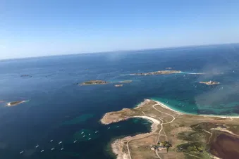 Vol de La baule à Ouessant
