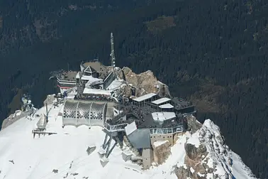 Zugspitze mit Neuschwanstein und Festung Ehrenberg