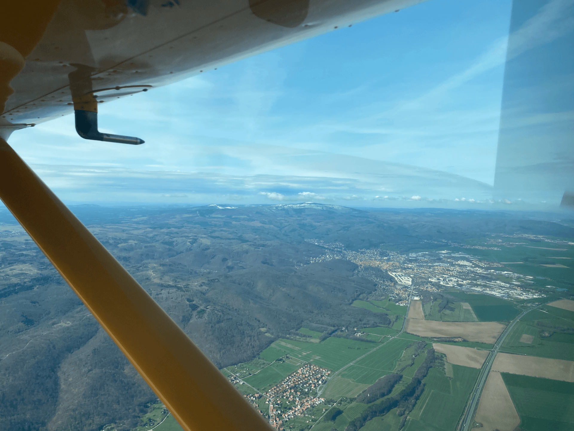 Rundflug über den Harz