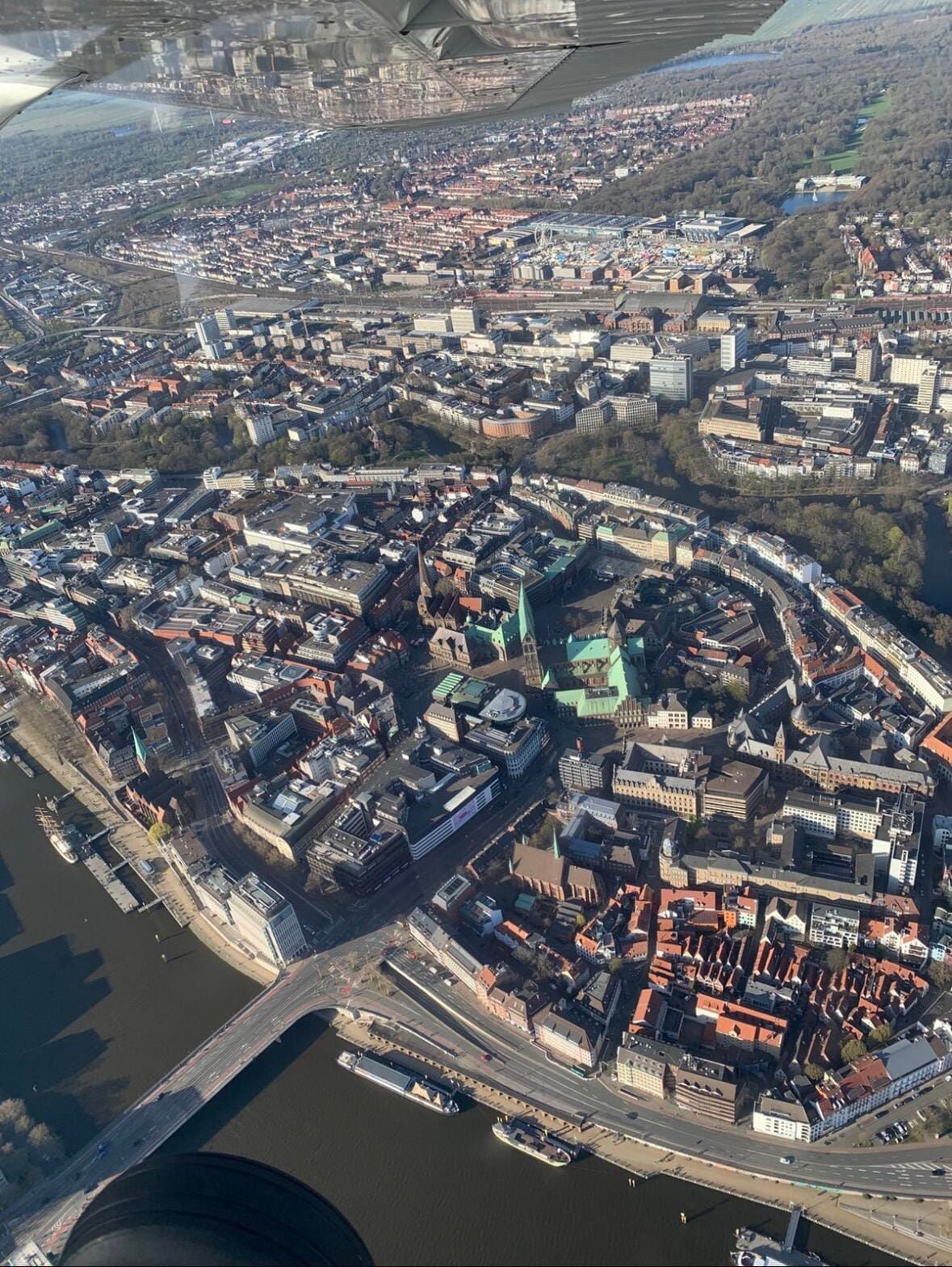 Bremen von oben erleben