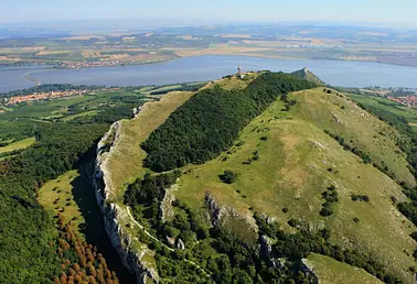 Pálava and Reservoir Nové Mlýny