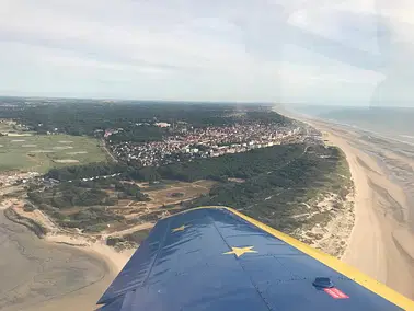 Vol pour le Touquet possible jusqu'à 5 passagers