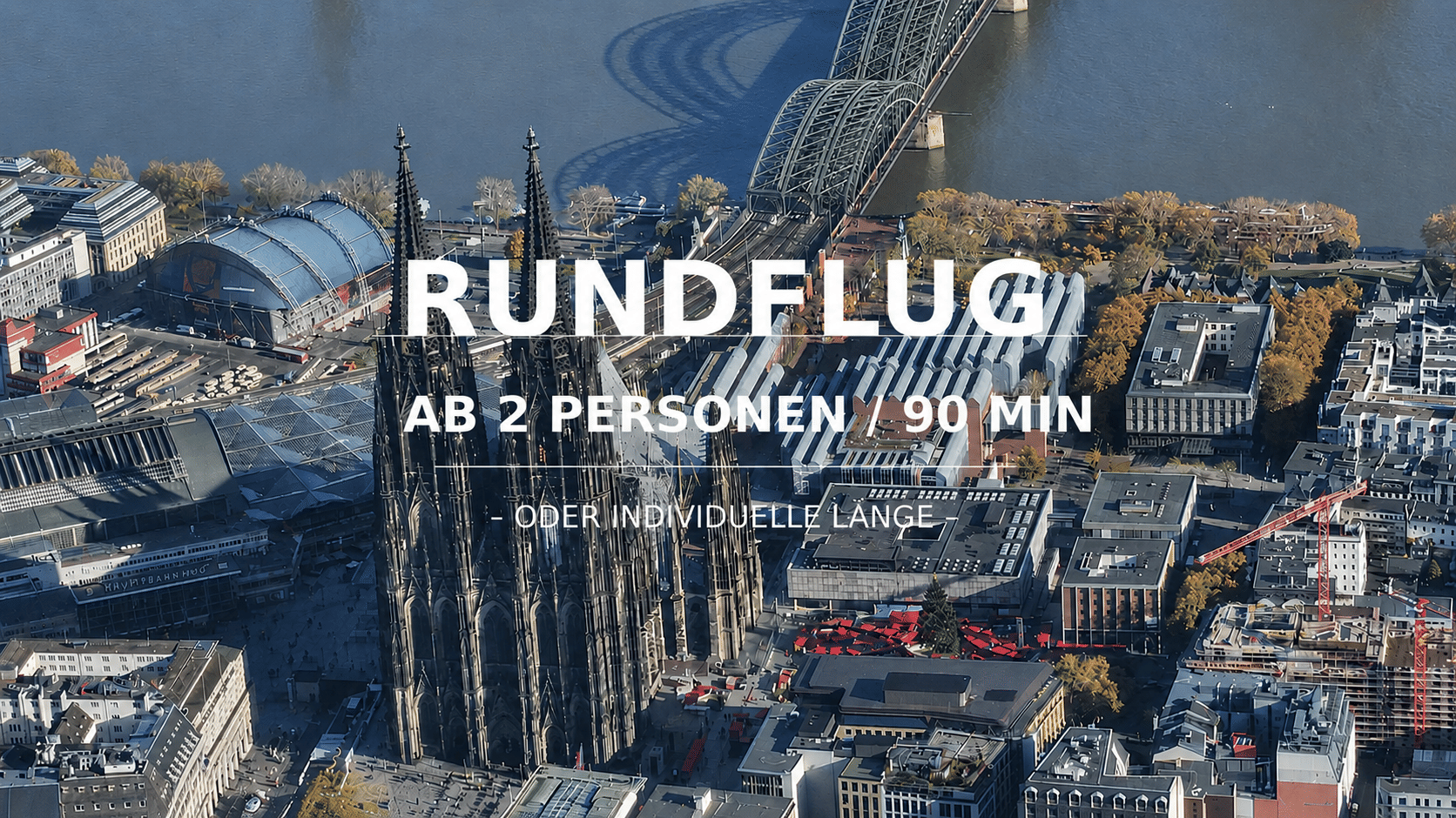 Individueller Rundflug – 90 Min./ab 2 Personen