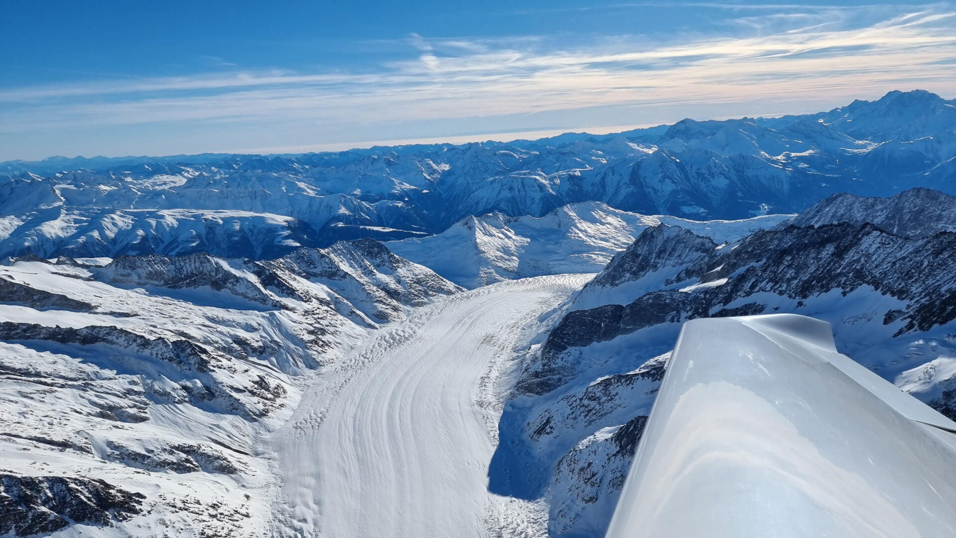 Matterhorn und Eiger, Mönch und Jungfrau