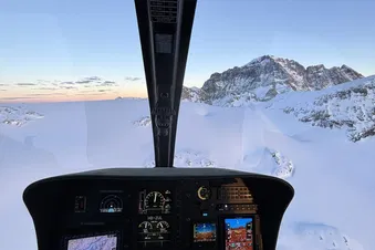 Restaurant-Flug - Mit dem Heli zum zMittag