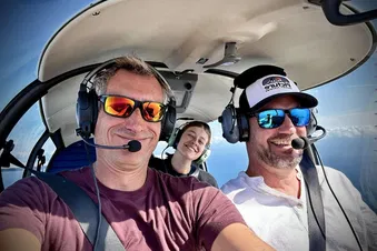 Survol des Glénans!