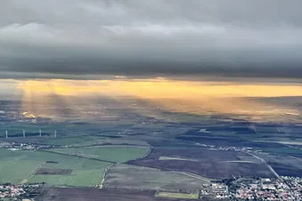 Sonnenuntergang Weimarer Land