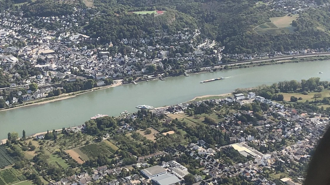 30-minütiger Rundflug über Bonn/Siebengebirge