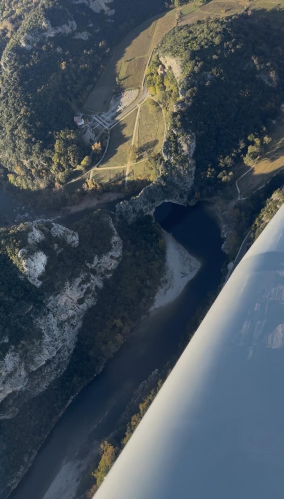 Survol de l’Ardèche (restaurant possible sur place)