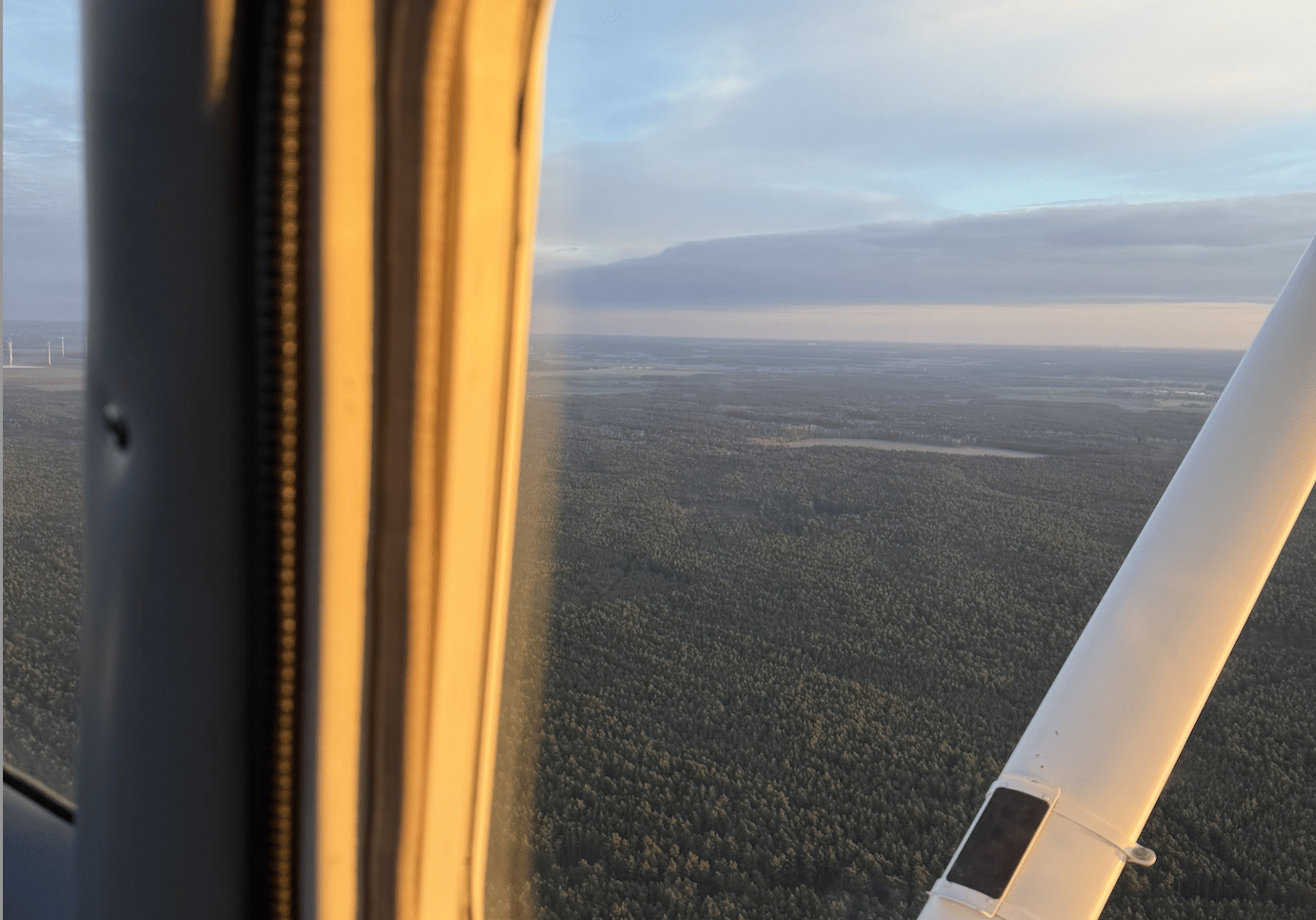 Blick aus dem Fenster