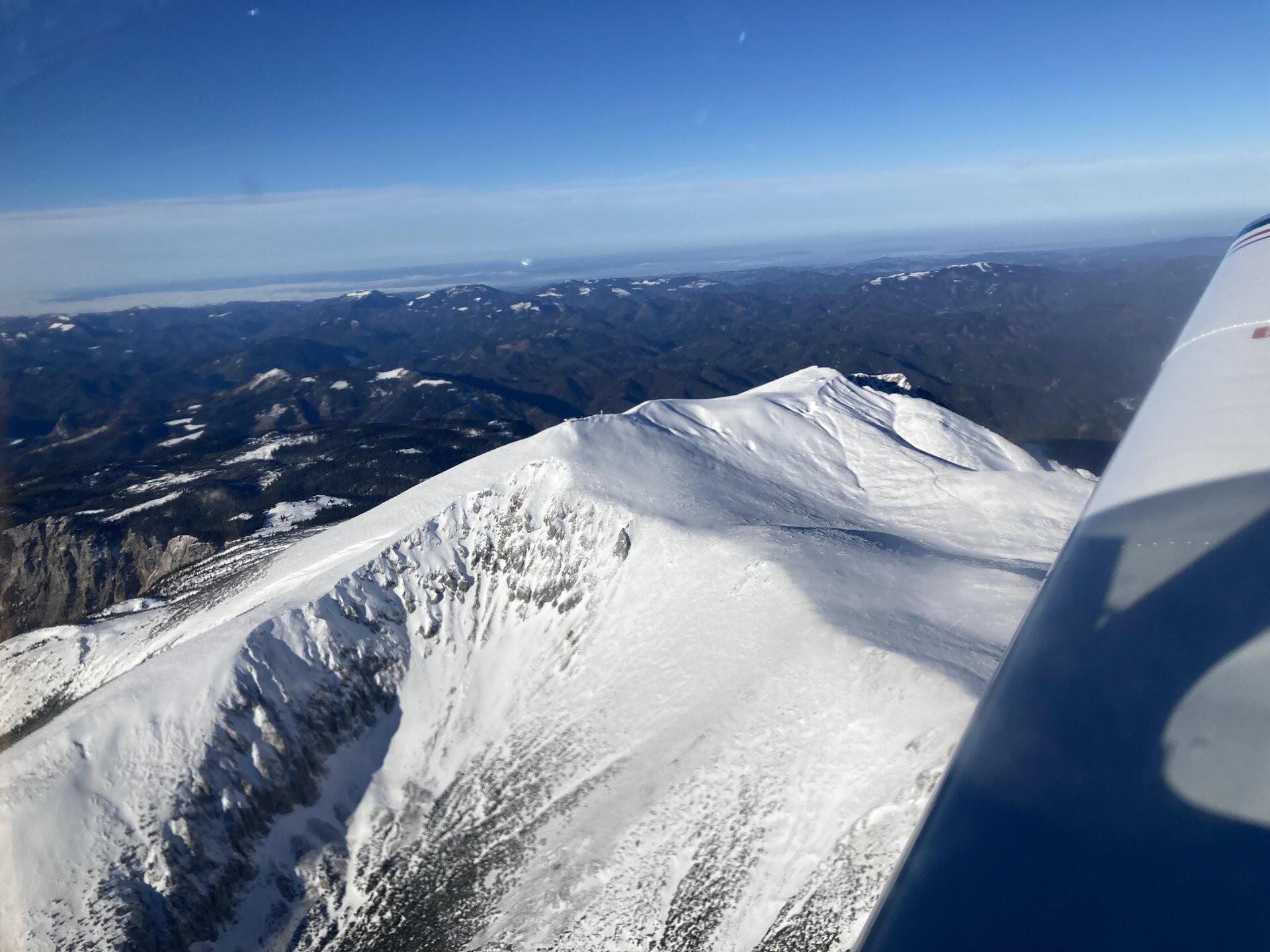 Schneeberg & Wien Rundflug