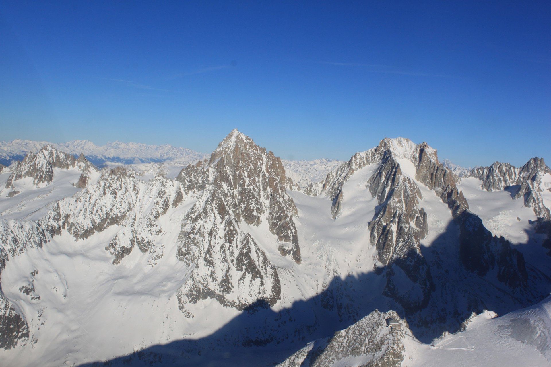Vol destination Mont-Blanc et sa vallée