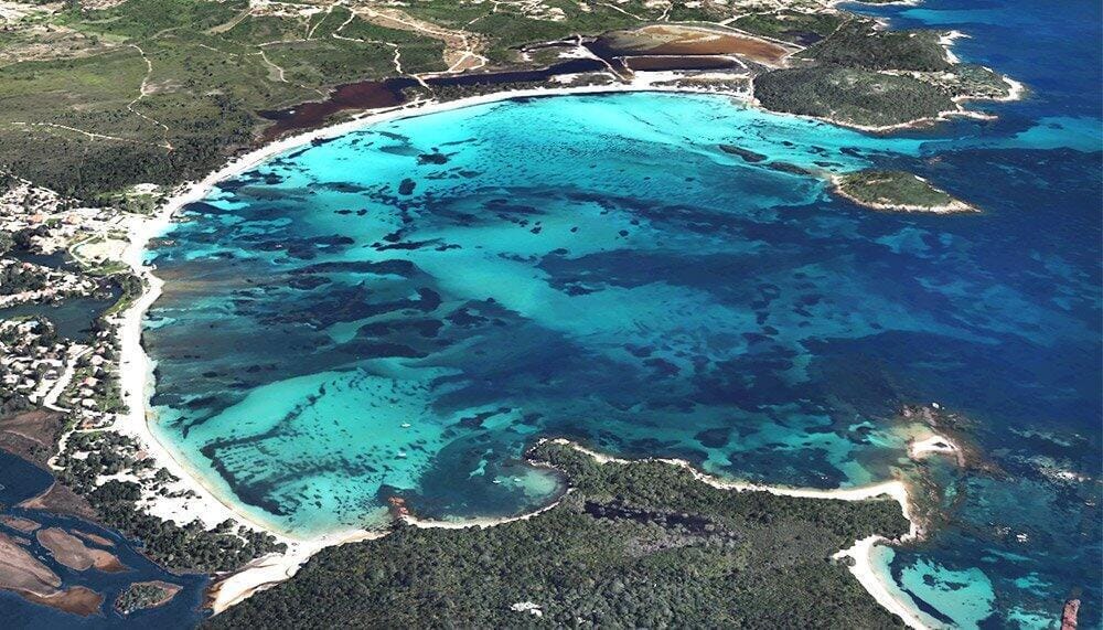 La Corse du Sud vue des airs