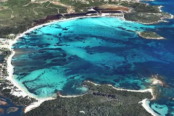 La Corse du Sud vue des airs