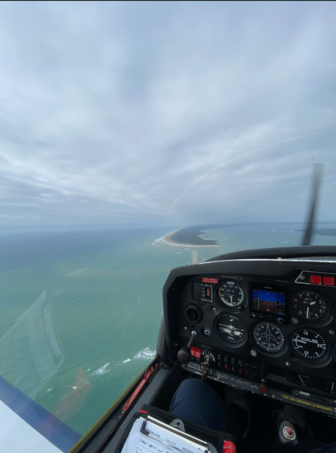 Survol du Bassin d'Arcachon