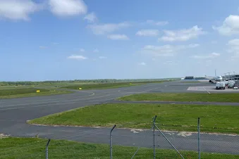 Vorfeld Flughafen Paderborn-Lippstadt
