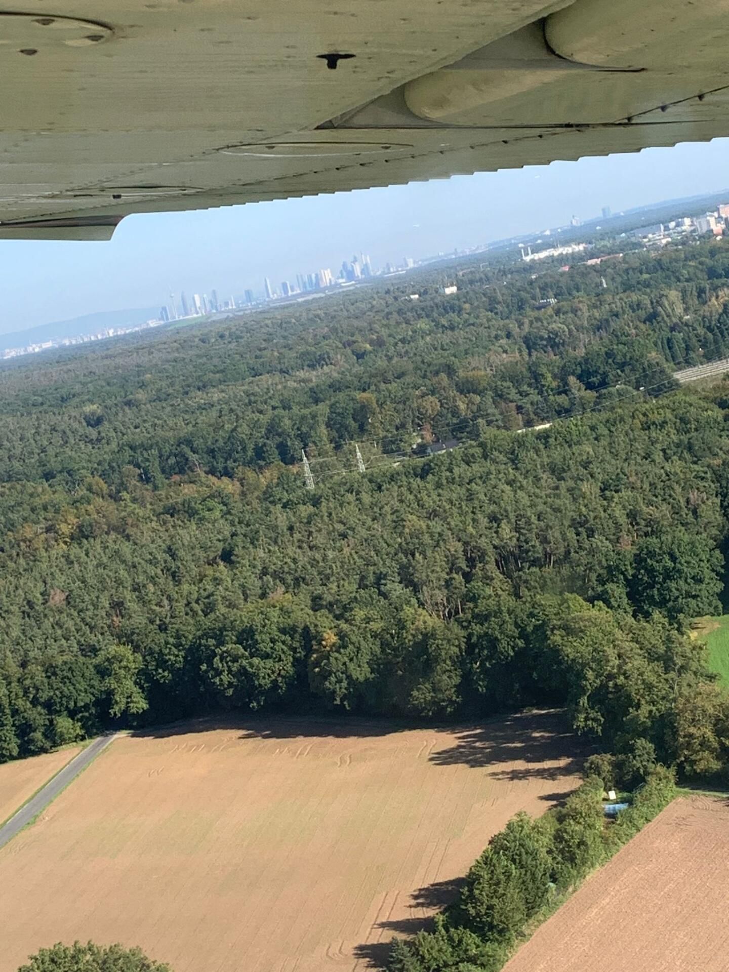 Rundflug über den Odenwald, herrliche Landschaft genießen