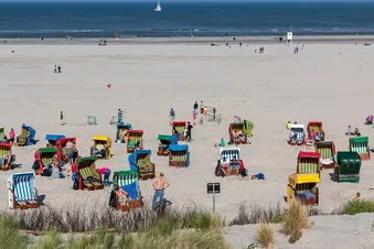 Frankfurt-Juist zum Strand , oder Wandern (1h 45 min)