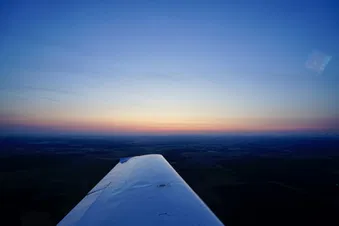 Lever de soleil dans les Vosges