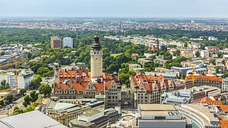 Privatflug: Wochenende in Leipzig