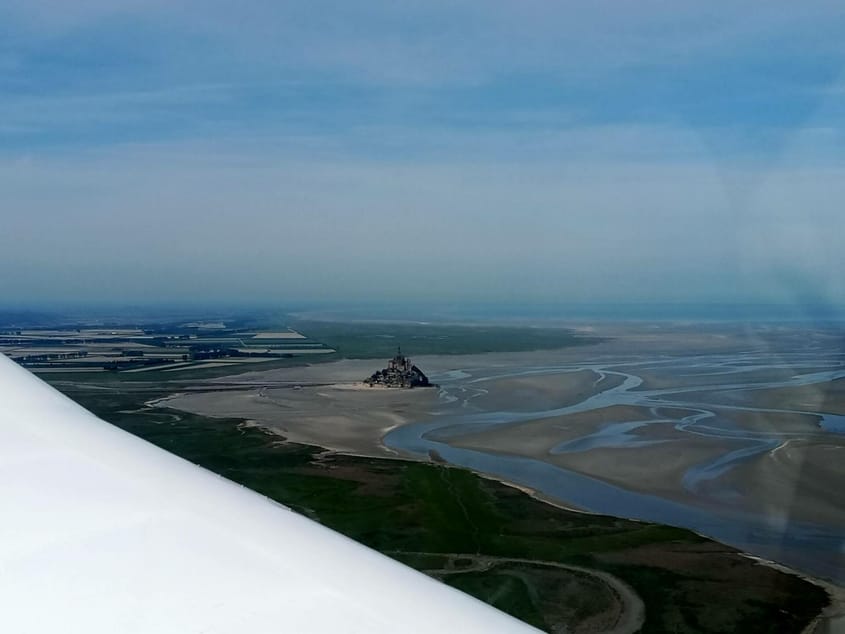 Le mont St Michel et les îles Chaussey