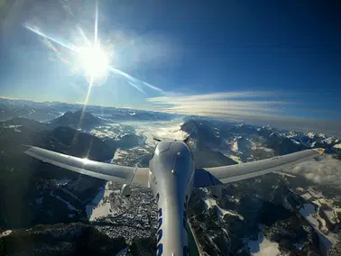 Rundflug Alpen & Seen 3 Pers.
